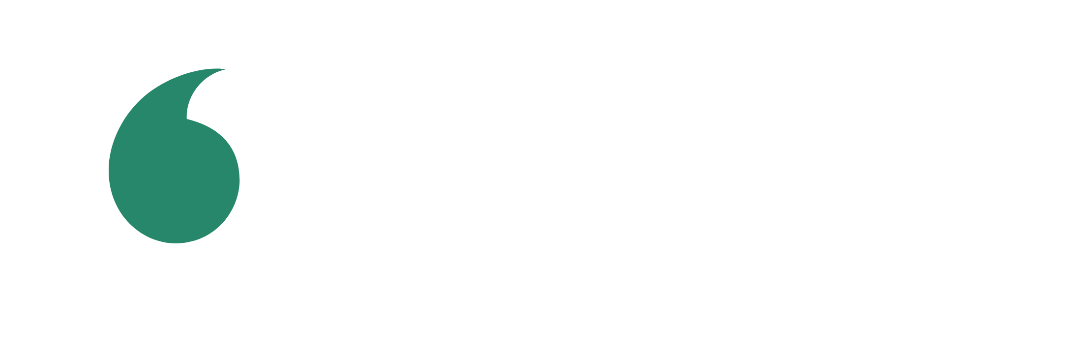 Vodafone logo with a white speech mark inside a green circle, followed by the brand name in lowercase.